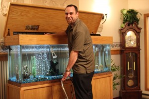 fish tank, retirement home, assisted living